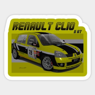 Renault Clio II A7 Sticker